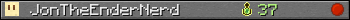 JonTheEnderNerd userbar 350x20