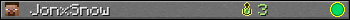 JonxSnow userbar 350x20