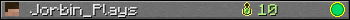 Jorbin_Plays userbar 350x20