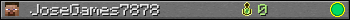 JoseGames7878 userbar 350x20