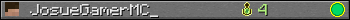 JosueGamerMC_ userbar 350x20