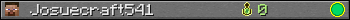 Josuecraft541 userbar 350x20