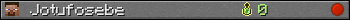 Jotufosebe userbar 350x20