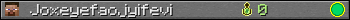 Joxeyefaojyifevi userbar 350x20