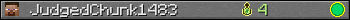 JudgedChunk1483 userbar 350x20