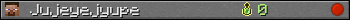 Jujeyejyupe userbar 350x20