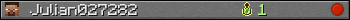 Julian027282 userbar 350x20