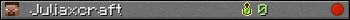 Juliaxcraft userbar 350x20