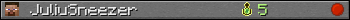 JuliuSneezer userbar 350x20