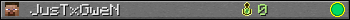 JusTxGweN userbar 350x20