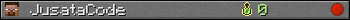 JusataCode userbar 350x20