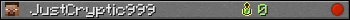 JustCryptic999 userbar 350x20