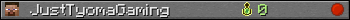 JustTyomaGaming userbar 350x20