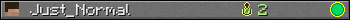 Just_Normal userbar 350x20