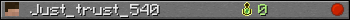 Just_trust_540 userbar 350x20