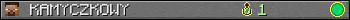 KAMYCZKOWY userbar 350x20