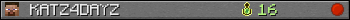 KATZ4DAYZ userbar 350x20