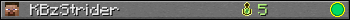 KBzStrider userbar 350x20
