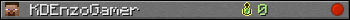 KDEnzoGamer userbar 350x20