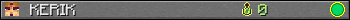 KERIK userbar 350x20