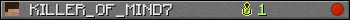 KILLER_OF_MIND7 userbar 350x20