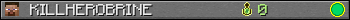 KILLHEROBRINE userbar 350x20