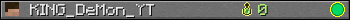 KING_DeMon_YT userbar 350x20