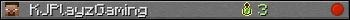 KJPlayzGaming userbar 350x20