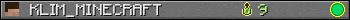 KLIM_MINECRAFT userbar 350x20