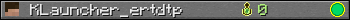 KLauncher_ertdtp userbar 350x20