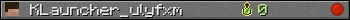 Юзербар 350x20 для KLauncher_ulyfxm