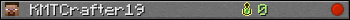 Benutzerleisten 350x20 für KMTCrafter19