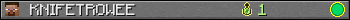 KNIFETROWEE userbar 350x20