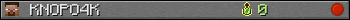 KNOPO4K userbar 350x20