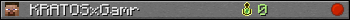 KRATOSxGamr userbar 350x20