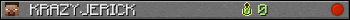 KRAZYJERICK userbar 350x20