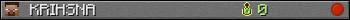 KRIHSNA userbar 350x20