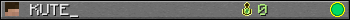 KUTE_ userbar 350x20