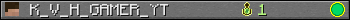 K_V_H_GAMER_YT userbar 350x20