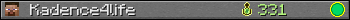 Kadence4life userbar 350x20