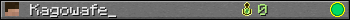 Kagowafe_ userbar 350x20