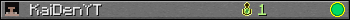 KaiDenYT userbar 350x20