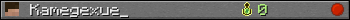 Kamegexue_ userbar 350x20