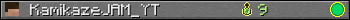 KamikazeJAM_YT userbar 350x20