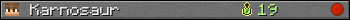 Karnosaur userbar 350x20