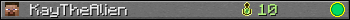 KayTheAlien userbar 350x20