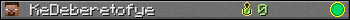 KeDeberetofye userbar 350x20