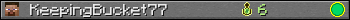 KeepingBucket77 userbar 350x20