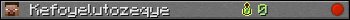 Kefoyelutozeqye userbar 350x20