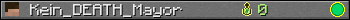 Kein_DEATH_Mayor userbar 350x20